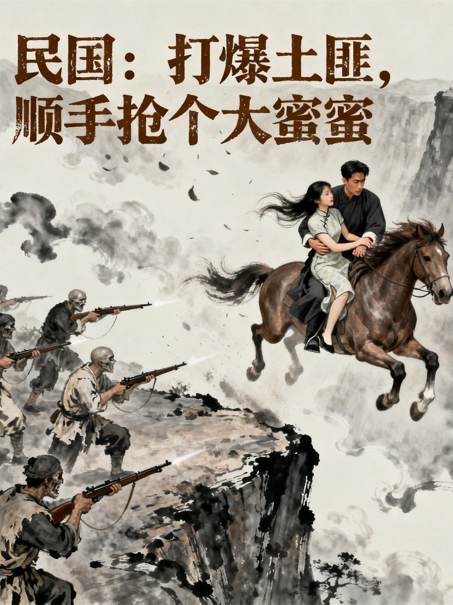 民国:打爆土匪,顺手抢个大蜜蜜